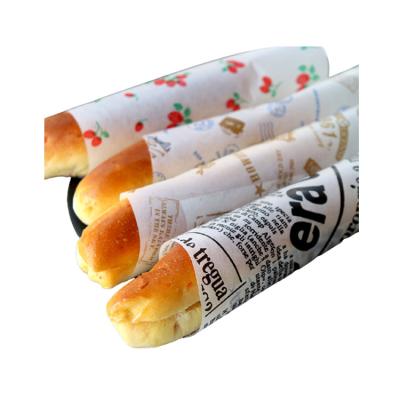 China High Quality Waterproof Printing Disposable Food Grade Water Proof In Roll Release Baking Paper for sale