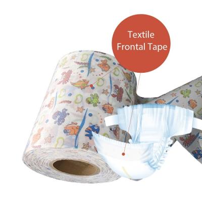 China High quality factory direct sales printed hot selling fabric knitted good printed nonwoven frontal tape for sale