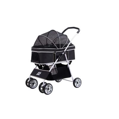 China High Quality New Arrival Small Animals Stroller Pet Stroller For Dog Cat Pet Travel Stroller for sale