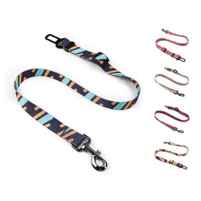 China Factory Wholesale Custom Popular Amazon Dog Pet Seat Seat Belt Nylon Dog Harness for sale