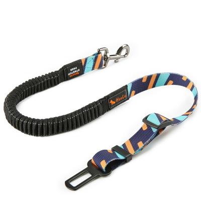 China Luxury Viable Dog Car Seat Belt POM Buckle Shock Absorbing Pet Dog Car Seat Belt for sale