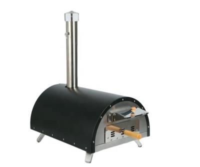 China Easily Assembled Outdoor Portable Wood Fired 2-Layer Stainless Steel Pizza Oven for sale