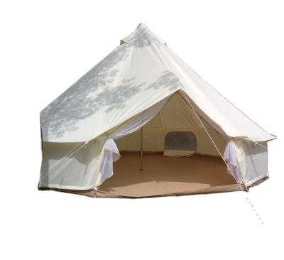 China Waterproof and Fireproof Bell Canvas Roof 6m Oxford Tent for sale