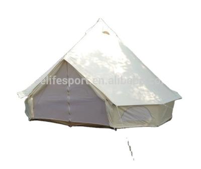 China Waterproof and FIRE PROOF Free Shipping 4M 100% Polyester Canvas 900D Oxford Fabric Bell Tents 4m for sale