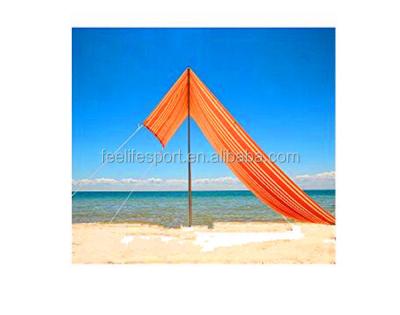 China Feelife brand UV-resistant 100% cotton canvas beach sun shade sail for sale for sale