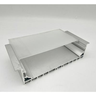 China Led Aluminum Profile Recessed LED Linear Flanged Aluminum Profile for sale