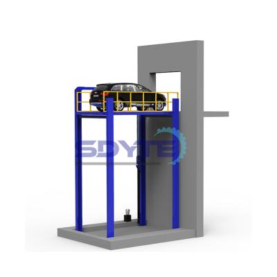 China Yite 5 Ton Garage Equipment Four Post Hydraulic Car Lift For Car Transferring Hydraulic Car Lift 3000kg for sale