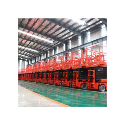 China Building Material Stores Fully Automatic Self Propelled Scissor Lift Electric Scissor Lift For Sale Electric Scissor Lift for sale