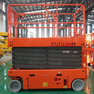 China Building Material Shops Self Propelled Scissor Man Lift Factory Directly Supply Hydraulic Scissor Lift for sale