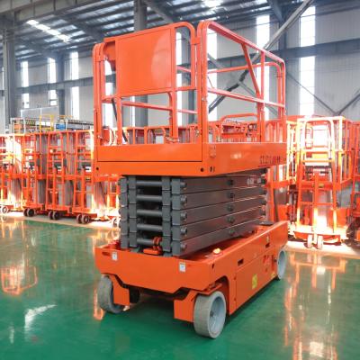 China Building Material Shops Self Propelled Scissor Man Lift Factory Directly Supply Self Propelled Lift Platform for sale