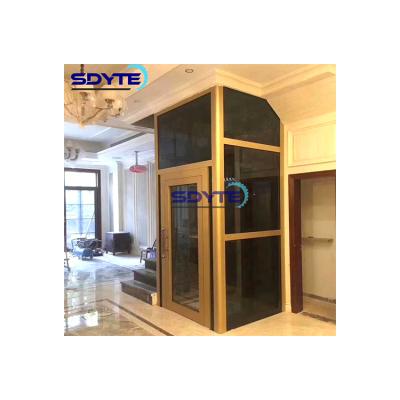 China China Manufacture Small Elevator Best Price Modern Glass Home Elevator Small Glass Elevator for sale