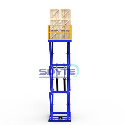 China Advertising Company 2000kgs Fixed Hydraulic Scissor Lift With CE Mark for sale