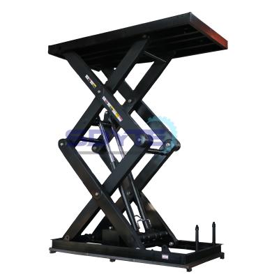 China Advertising Company Pit Mounted Stationary Lift Table Hot Sale for sale