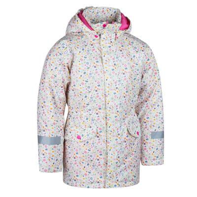 China Outdoor Windproof Children's Waterproof PU Winter Children Raincoat Windproof Children's Rain Jacket Coat Kids Raincoats for sale