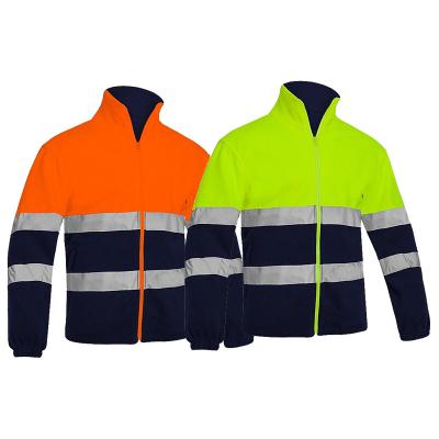 China Wholesale Custom Work Protective Winter High Visibility Vis Safety Jacket Reflective Jacket hi safety reflective clothing for sale