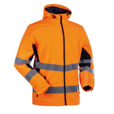 China Raincoat Keep Warm Cold Resistance Construction High Visibility Jacket Recycled Clothing High Quality for sale