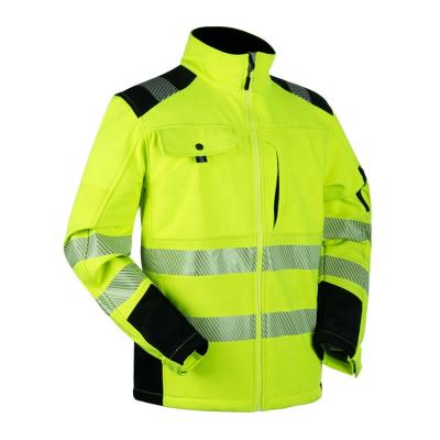 China Waterproof Hi Vis Safety Workwear Reflective High Visibility Jacket Reflective Safety Clothing for sale