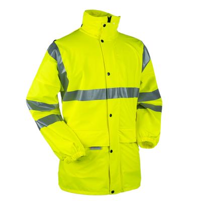 China Custom Made Winter Keep Raincoat Warm Cold Work Hivis Resistance Jacket Work Jacket Men Safety Waterproof for sale