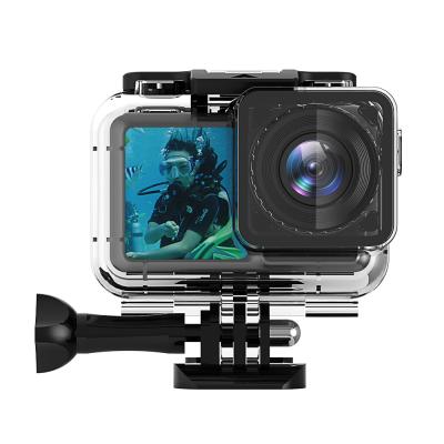 China Hot Action Camera Accessories Waterproof Diving Plastic Shell Case Protective Housing Housing For DJI Osmo Action Camera for sale