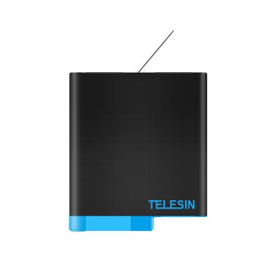 China Telesin Decoded Rechargeable Battery 1220mAh Lithium Battery For GoPro Hero 8 7/6/5 1220mAh Black for sale