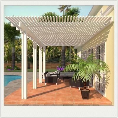 China Prima Aluminum Pergola Structure Competitive Price Waterproof Pergola Pergola Easily Assembled Arrangement for sale