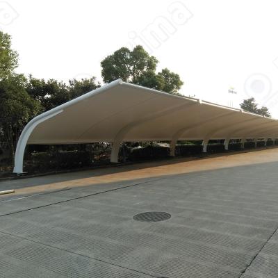 China Traditional Best Selling Membrane Structure Parking Pitch Bleacher Membrane Structure Tent for sale