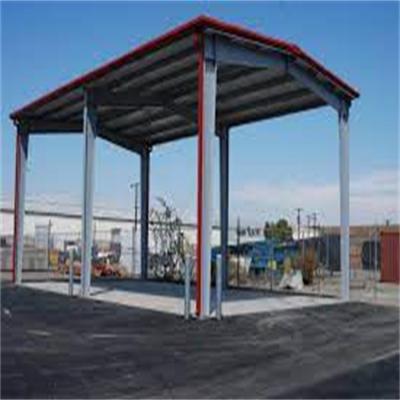 China Outdoor Carport Structural Covering All Season Steel Structure Cast Aluminum Car Wrapping for sale