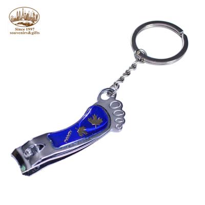 China China Factory Gift Customized High Quality Promotional Metal Nail Clippers Smooth And Nice Gift Key Chain for sale