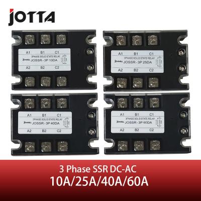 China JOTTA SSR 10DA DC Control AC Three Phase Sealed Solid State Relay 480VAC 3-32VDC for sale