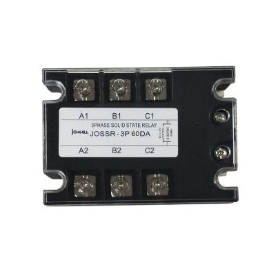 China Jotta SSR 60DA DC Control AC Three Phase Sealed Solid State Relay 480VAC 3-32VDC for sale