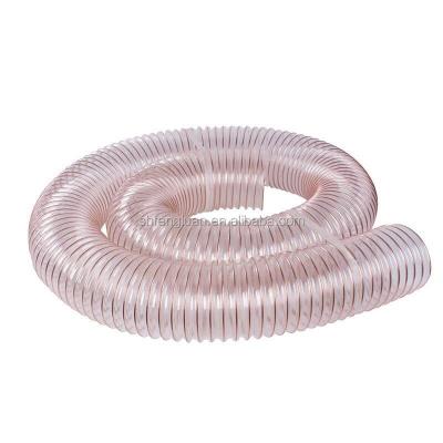 China Best Selling Flexible PU No Toxic Ventilation PU Steel Wire Duct Pipe Factory Supplier for sale