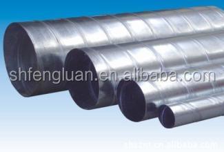 China Galvanized Iron Sheet Air Conditioner Duct Project Contractor Spiral Air Duct With Competitive Price for sale