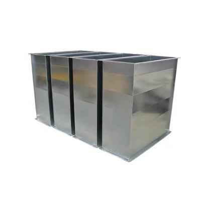 China Long Lifespan HVAC System Galvanized Steel Rectangular Square Duct Air Duct TDFTDCair Duct for sale