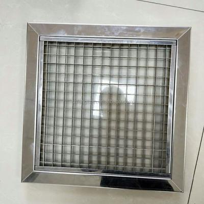 China Stainless Steel Durable Wall Mount Decorative Grill / Air Diffuser for sale