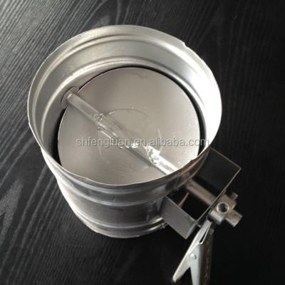 China Durable Local Supplier Galvanized Steel Air Conditioning Round Volume Control Damper for sale