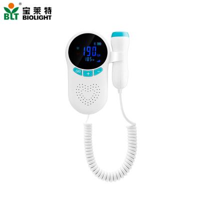 China Portable Metal Ultrasound Medical Equipment Fetal Doppler Price for sale