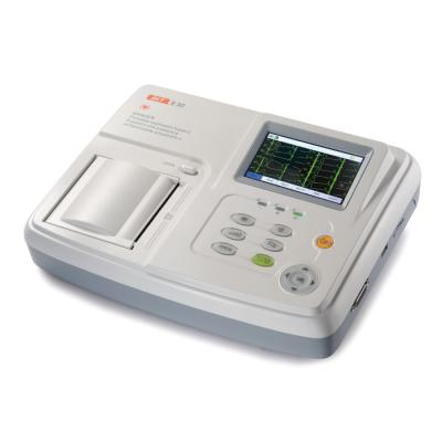 China Medical Metal Biolight E30 Electrocardiograph 3 Channel ECG Machine For Sale for sale