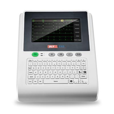 China Metal Digital 12 Channel ECG Machine Medical Equipment Electrocardiograph Device for sale