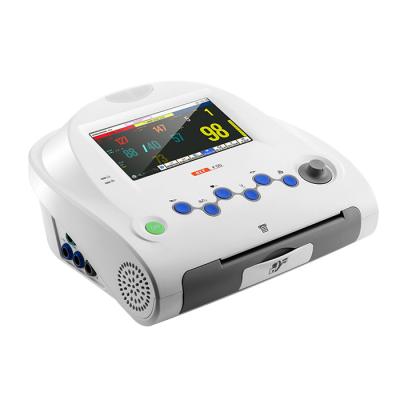 China Metal Hospital Baby Heartbeat Doppler Ultrasound Maternal Fetal Monitor for sale