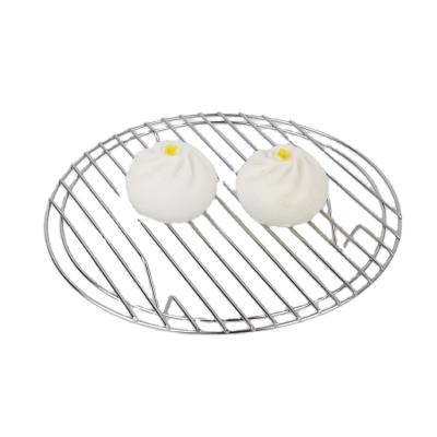 China High Quality Customized Heat Resistance Round Stainless Steel Non-Stick Wire Mesh Grilling Rack for sale