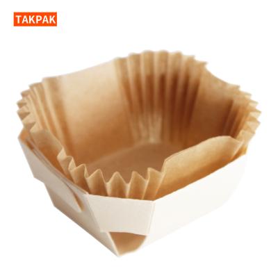 China Tray Food Box Bread Baking Biodegradable Wooden Home Baking Mold for sale