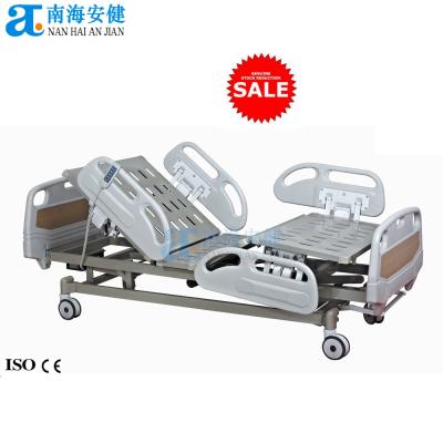 China Cheap Functions Power Electric Hospital Bed AJ-101407AD Foshan Folding 2 Medical Hospital Bed for sale