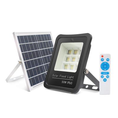 China Camper Lighting New Design Die Casting Outdoor Solar Flood Light 50W for sale