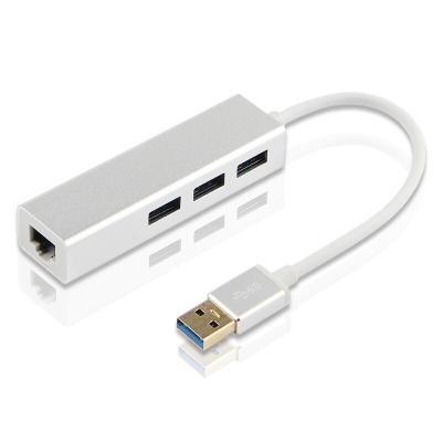 China Factory Direct Sales Usb Desktop Ethernet Lan Adapter 1000 Mbps Port Usb To RJ45 Ethernet Cable Speed ​​Network Card for sale