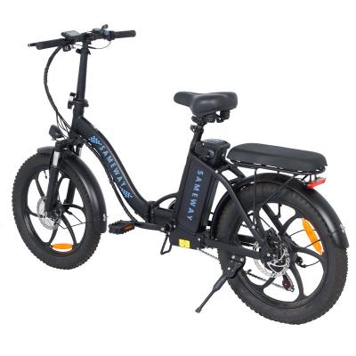 China Aluminum Alloy SAMEWAY S-F2 Electricbicycle Folding Electric Bicycle Scooter Electric Bicycle Cross-Country Running for sale