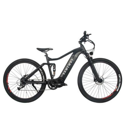 China Aluminum Alloy SAMEWAY Mid Mounted Electric Power Assisted Bicycle High Shock Bike Mountainous Electric Power Assisted Bicycle for sale