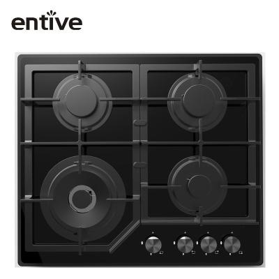 China 4 burner ceramic/glass natural gas stove for sale for sale