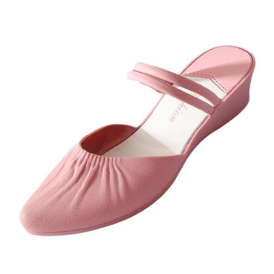 China Lightweight Flat Shoes Women Pointed Toe Shoes Comfortable Soft-soled Sandals Women's Flat Shoes for sale