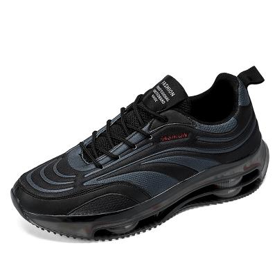 China CUSHIONING Mens Sneakers Breathable Sports Shoes Mens Casual Shoes Stretch Running Jogging Shoes for sale