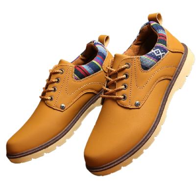 China 2021 Autumn New Men's Business Casual Dress Leather Shoes Deodorization Waterproof Non-slip Low Top Shoes for sale